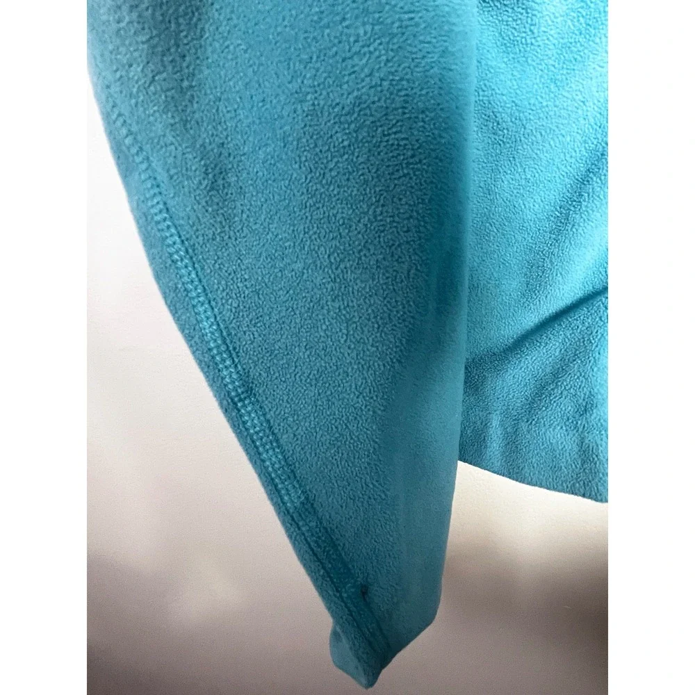 The North Face TKA 100 Hooded Fleece Jacket Women's XS Blue Full Zip Hoodie - Picture 4 of 11